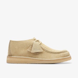 Clarks Desert Nomad Maple Hairy Suede Ørkenstøvler Herre Maple Hairy | BCZNY-2973