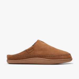 Clarks Frien Wall Tan Tøfler Herre Brune | XKJLG-8132