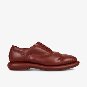 Clarks Martine Rose Mens Oxford 1 Oxblood Leather Pæne Sko Herre Bordeaux | RPTHI-5421
