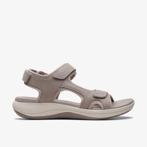 Clarks Mira Bay Stone Sandaler Dame Grå | OEKCX-2456
